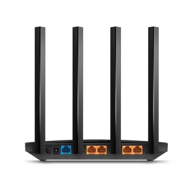 TP-Link AC1200 Gigabit Wi-Fi Router Archer A6 Dual Band MU-MIMO Wireless Internet Router 4 x Antennas One Mesh Coverage Black Manufacturer Refurbished, 4 of 5