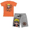 Naruto Shippuden Chibi Naruto Boy's T-shirts Graphic Tee And  Shorts Set - 2 of 4