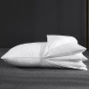 Aghana Digitals Goose Feather Bed Pillow, Standard/Queen Size, 100% Cotton Cover - 3 of 4