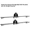 Garage Storage Rack, Wall Mounted Storage Shelves, 300 lbs Capacity Garage Storage Rack Shelves, 2 Pack Garage Wall Shelving for Shed, Garage - 2 of 4
