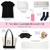 Sweet Jojo Designs C Section Recovery Postpartum Essentials Kit Pregnancy Must Haves Baby Shower Gifts for Mom - 2 of 4