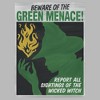 Mens Wicked: For Good Elphaba Beware of the Green Menace T Shirt - 2 of 4