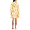 Lands' End Women's Poplin Button Front Dress with Godets - 2 of 4
