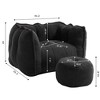 Kumasinova Bean Bag Chair for Adults,Square Bean Bag Couch with Ottoman,Comfy Chair with High Resilient Foam,Lazy Sofa for Living/Bed Room - 3 of 4