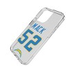 NFL Los Angeles Chargers Players Game Tactic Clear Cell Phone Case for Apple iPhone - 2 of 4