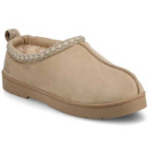 Vance Mens Wheeler Shearling Clog Slipper - 1 of 4