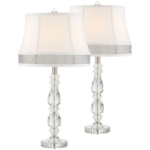 Vienna Full Spectrum Traditional Table Lamps Set Of 2 Crystal