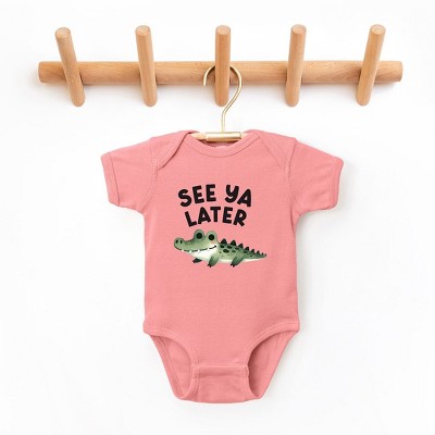 The Juniper Shop See You Later Alligator Baby Bodysuit