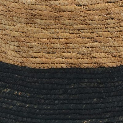 natural cattail & black corn shell