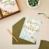 Best Paper Greetings 36 Pack Engagement and Wedding Greeting Cards for Couples with Envelopes, Congratulations Bride and Groom, 6 Rustic Designs, 5x7" - 3 of 4