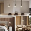 1PC-Crystal Hemisphere Pendant Light - Bowl-shaped - 2 of 4