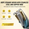 VEVOR Electric Fence Wire, 2625Ft 800M Portable Polywire, 3/32" Diameter 9 Mixed Metal Strands for Reliable Conductivity and UV, Rust Resistance - 4 of 4