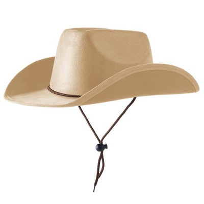 SYNCFUN Cowboy Hat for Adults and Kids, Western Cowboy Hat for Halloween Costume Accessory