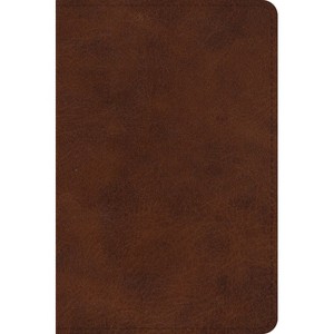 ESV Large Print Bible (Trutone, Deep Brown) - by  Esv Bibles (Leather Bound) - 1 of 1