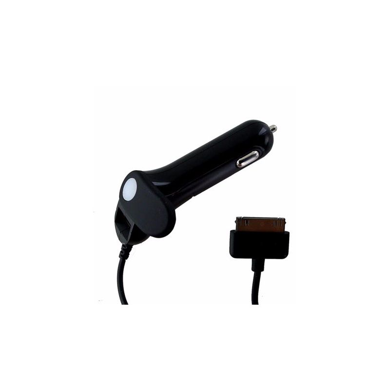AT&T Car Charger with DualUSB Port for iPhone 4/4S, iPad 1/2 (2AMP) - Black, 1 of 2