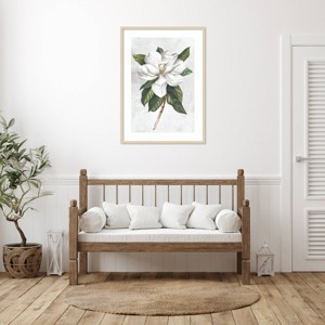 Amanti Art Pearly Beauty I by Eva Watts Wood Framed Wall Art Print - 1 of 4