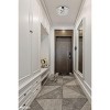 Elegant Lighting Taye 2 light Chrome Flush Mount - 2 of 4