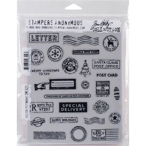 Tim Holtz Cling Stamps 7"X8.5" - 1 of 2