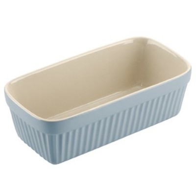 Typhoon Blue Stoneware Vintage Loaf Pan