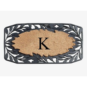 A1HC Natural Coir Doormat for Outdoor Entrance, Anti-Shed Treated Durable Front Door Mat 23x38 - 1 of 4