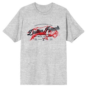 Yellowstone This Whole World is a Test Men's Athletic Heather T-shirt - 1 of 3