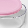 6pc (set of 3) 2c Round Glass Food Storage Container Set - Room Essentials™ - 3 of 3