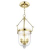 Livex Lighting Jefferson 3 - Light Chandelier in  Polished Brass - 4 of 4
