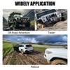 Electric Winch with 85ft Synthetic Rope, 13800lbs 12V DC Waterproof Truck Winch with Hawse Fairlead, Wired and Wireless Remote Contro - 3 of 4
