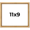 PosterPalooza | Photo Size Classic Modern Gold Frame - UV Acrylic, Foam Board Backing, Hanging Hardware - 2 of 4