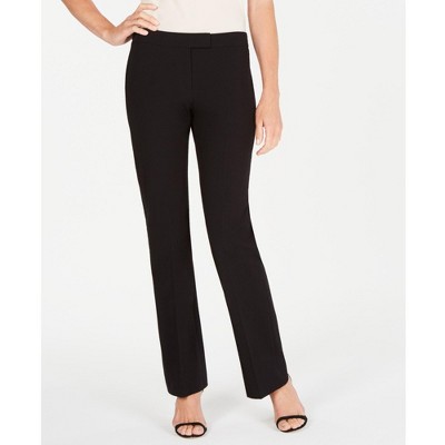 Anne Klein Womens Flare Leg Dress Pants