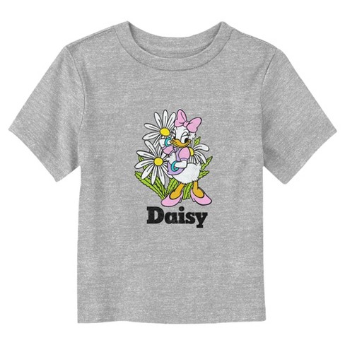 Toddler's Mickey & Friends Distressed Daisy and Flowers T-Shirt - image 1 of 3