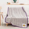 NBA Los Angeles Lakers Two-Tone Faux Shearling Throw Blanket - 2 of 3
