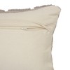 HomeRoots 18" Gray and Beige Throw Pillow - 4 of 4