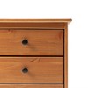 NicBex Mid-Century Modern Nightstand with 3 Drawer Bedside Table with Slanted Legs End Table for Living Room, Bedroom - 4 of 4