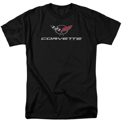 Men's Chevrolet Corvette Modern Emblem T-Shirt
