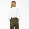 Dickies Women's Maple Valley Logo Long Sleeve Cropped T-Shirt - 2 of 2