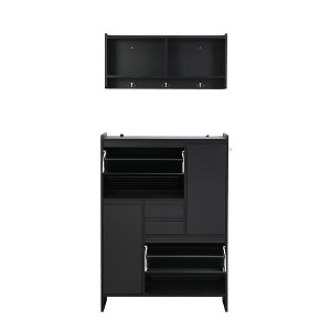 Bella Depot Multi-Functional Shoe Cabinet - 1 of 4