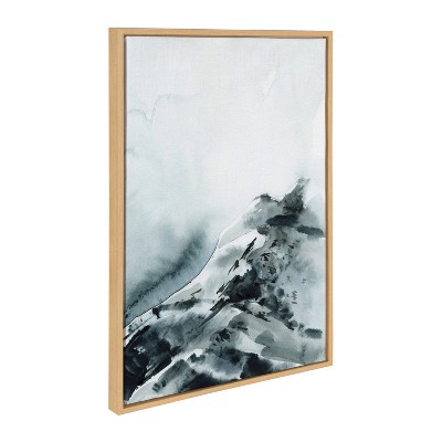23" x 33" Sylvie Close Your Eyes Remember V Frame Canvas by Maja Mitrovic - Kate & Laurel All Things Decor