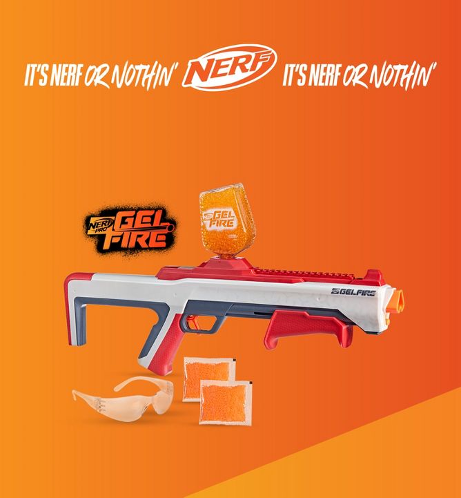 Nerf Motorized Blasting Compact SMG Fortnite with 8 Darts - Pick Your Plum