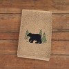 Park Designs Black Bear Terry Fingertip Towel - Set of 2 - 3 of 4