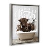 Stupell Industries Farm Animals in Bath, 17" x 21" - 3 of 4
