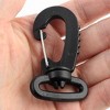 Unique Bargains Plastic Luggage Bag Strap Swivel Lobster Snap Clasp Hooks Buckle 30 Pcs - 3 of 3