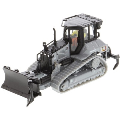 CAT Caterpillar D5 Track-Type Dozer "Centennial" Gray with Operator 1/87 (HO) Scale Diecast Model by Diecast Masters