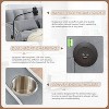 SKRAN Convertible Sleeper Sofa Bed with Phone Holder & USB Ports,3in1 Velvet Tufted Pull Out Sofa Couch,for Living Room Apartment,Adjustable Backrest - 4 of 4