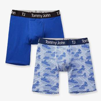 TJ | Tommy John™ Men's Camo Print 6" Boxer Briefs 2pk - Linear Camo/Mazarine Blue