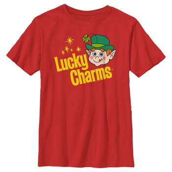 Boy's Lucky Charms Retro Logo T-Shirt