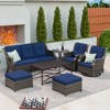 UPTIOT 7-Piece Outdoor Patio Conversation Set - 3 of 4