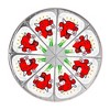 The Laughing Cow Original Creamy Swiss Spreadable Cheese Wedges - 5.4oz/8ct - 3 of 4