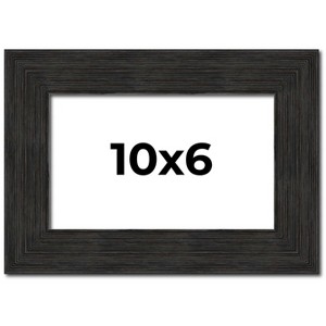 PosterPalooza | Photo Size Contemporary Black Frame - UV Acrylic, Foam Board Backing, Hanging Hardware - 1 of 4