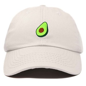 Dalix Avocado Embroidered Mens Cotton Dad Hat Baseball Cap Womens - 1 of 4